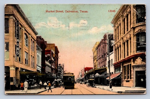 K10 galveston texas - k10/, postcard