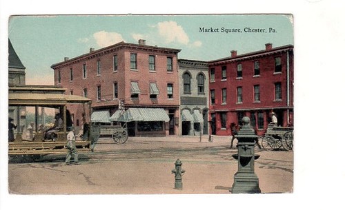 Market square trolley - square,