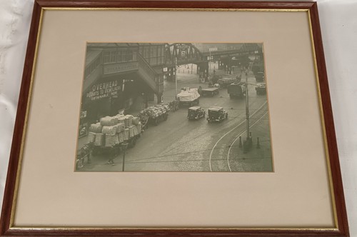 Vintage wooden framed black - vintage,
