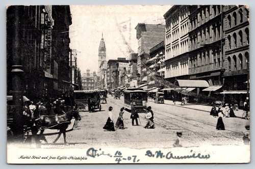 Market street from 8th - market,