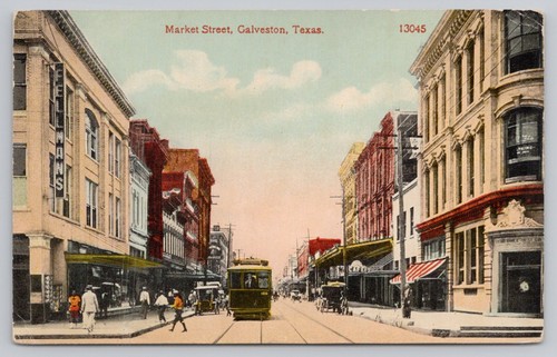 Market street trolley - market, car