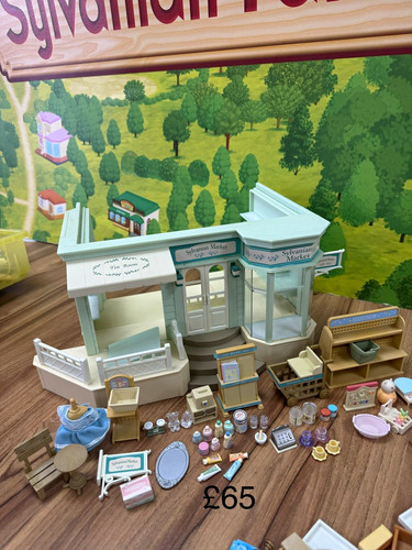 Sylvanian families market - sylvanian,