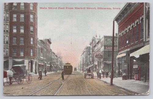Ottumwa iowa main street west - ottumwa,