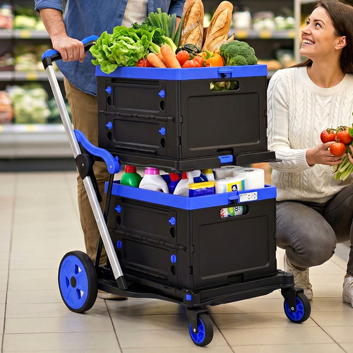 Tier folding shopping - folding,
