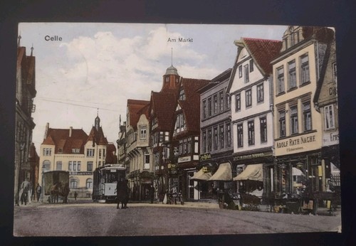 1916 market celle germany - am,