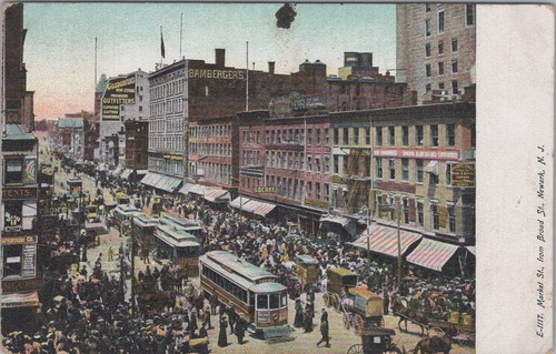 Market street broad newark new - broad,