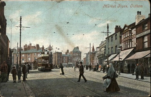 Oldham lancashire market - lancashire,
