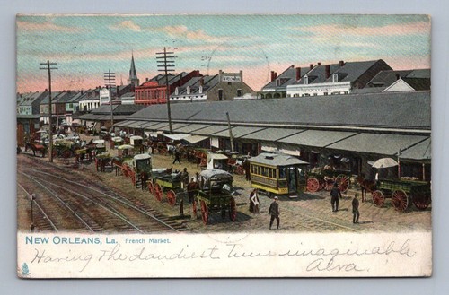 Antique louisiana postcard new - louisiana,