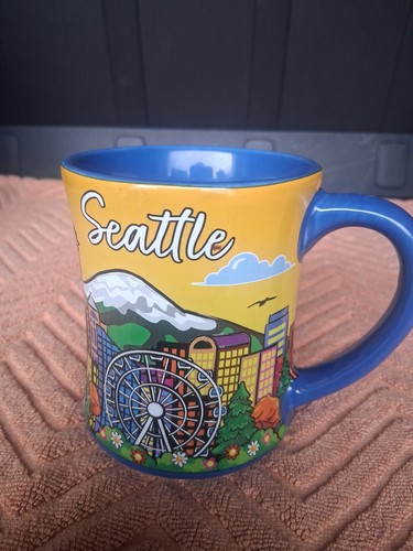 Seattle skyline mug - seattle, space
