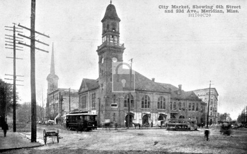 City market trolley car - city,