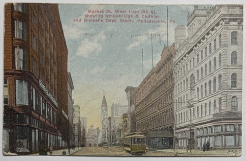Market west from 8th st - market,