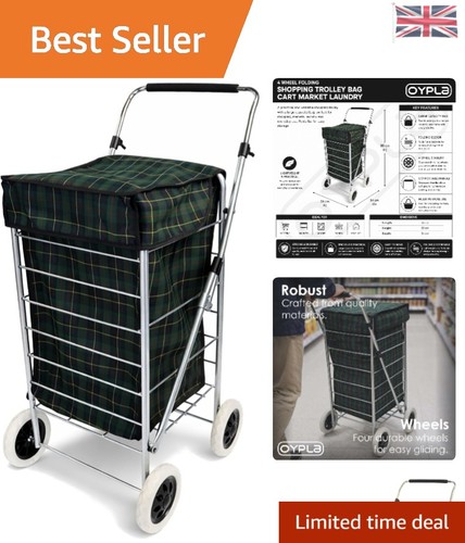 Foldable wheel shopping - 4-wheel,