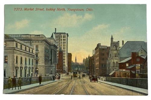 Market street trolley view - market,